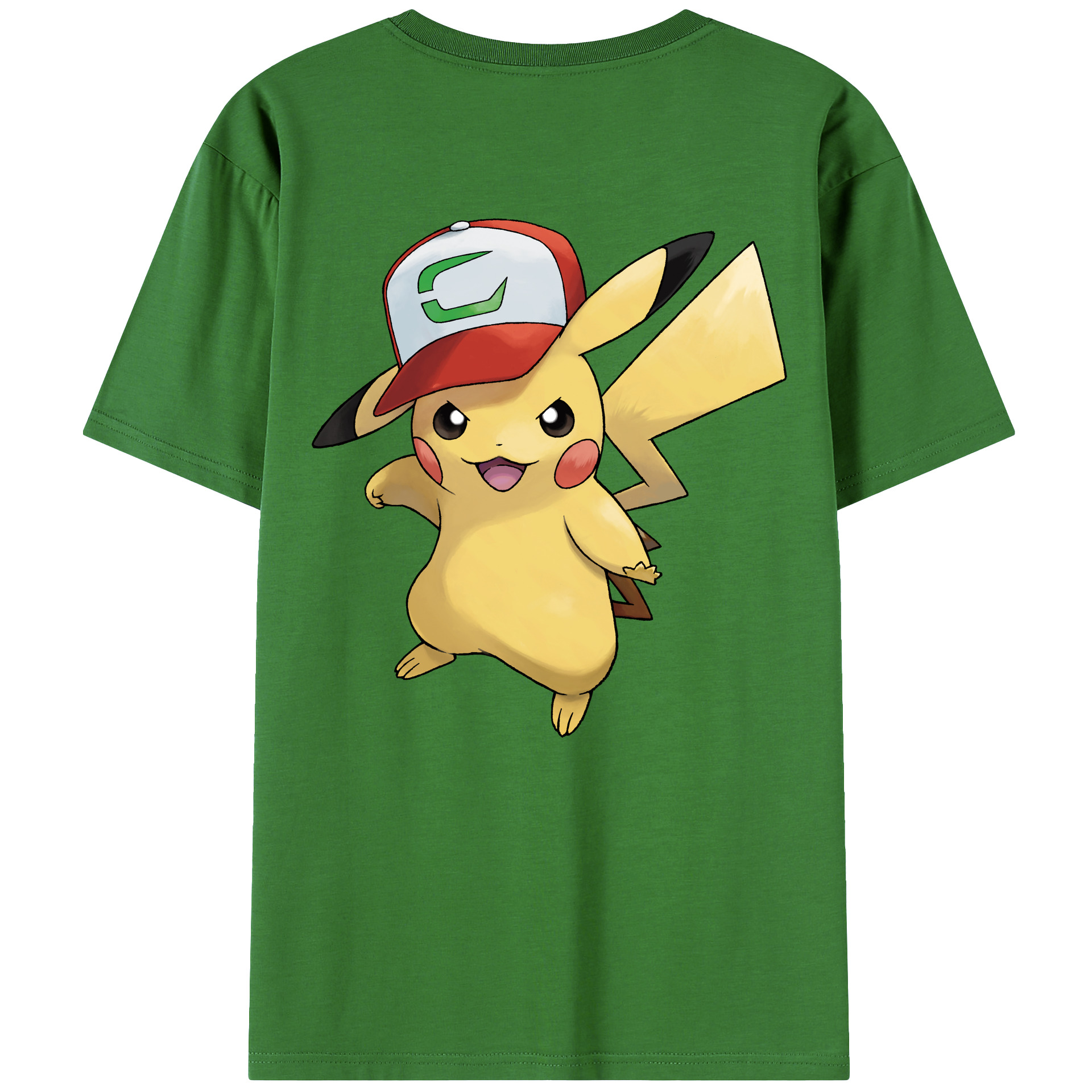 （画像用） ポケットモンスター Pokémon レディース半袖Tシャツ(バックプリント)